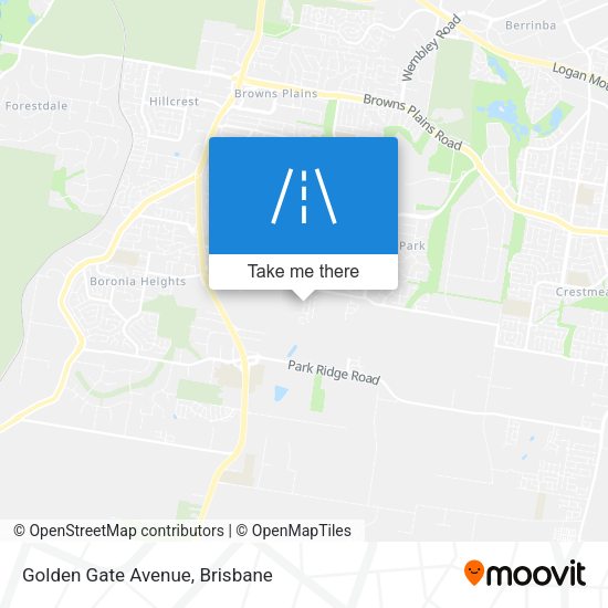 Golden Gate Avenue map