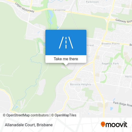 Allanadale Court map