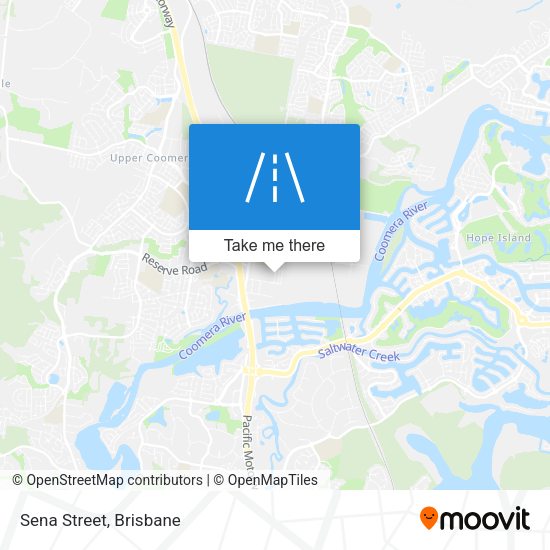 Sena Street map