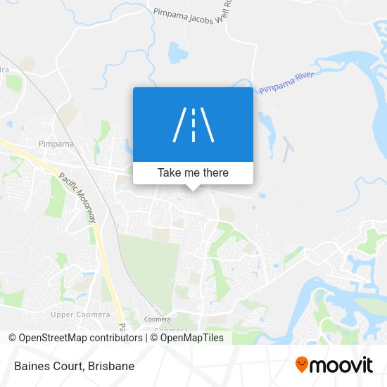Baines Court map