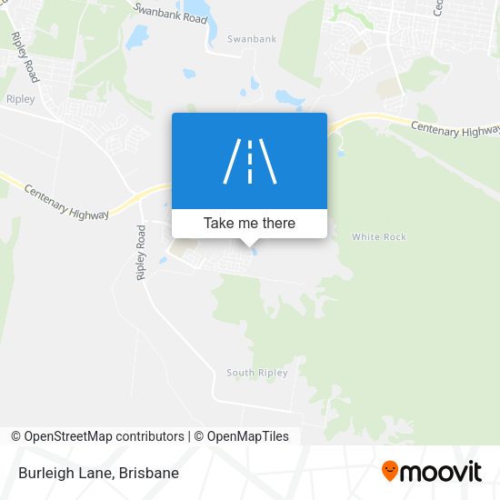 Burleigh Lane map