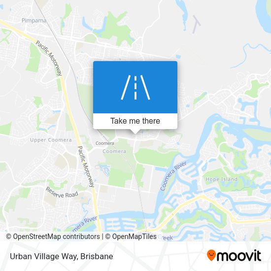Urban Village Way map