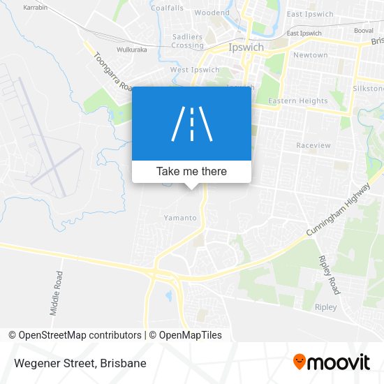 Wegener Street map