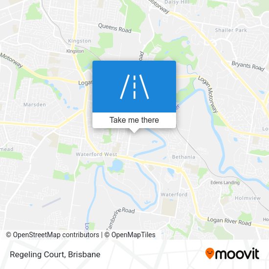 Regeling Court map