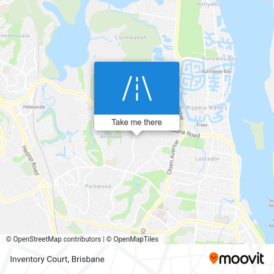 Inventory Court map