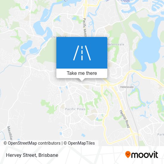 Hervey Street map