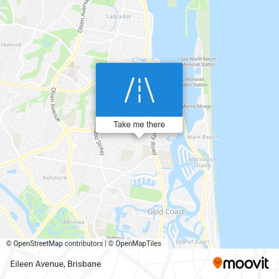 Eileen Avenue map