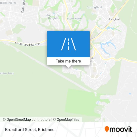 Broadford Street map