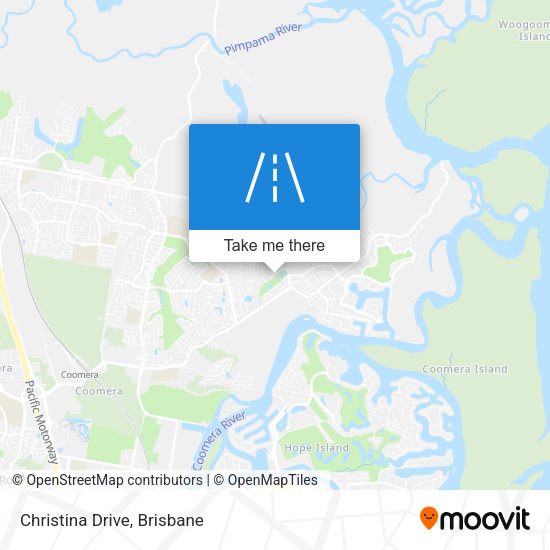 Christina Drive map