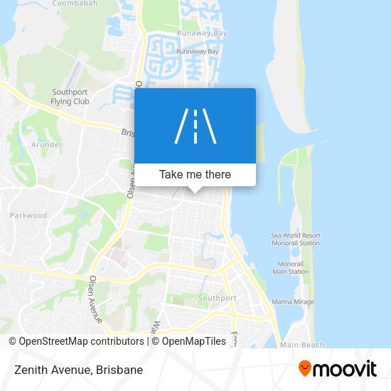 Zenith Avenue map