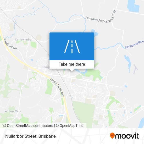 Nullarbor Street map