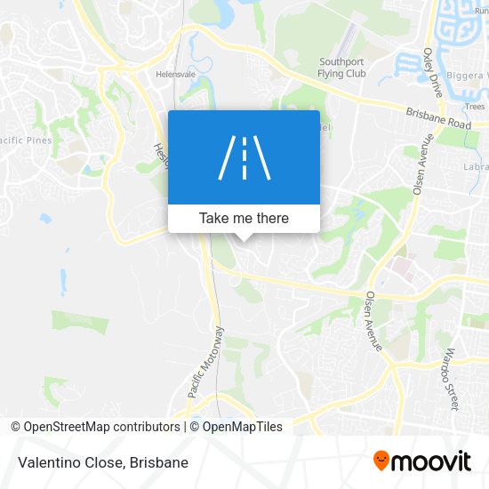 Valentino Close map