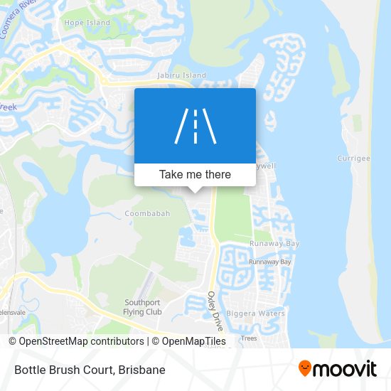 Bottle Brush Court map