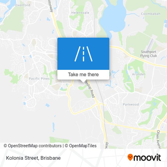 Kolonia Street map