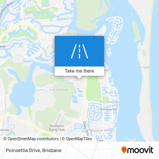 Poinsettia Drive map