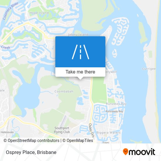 Osprey Place map