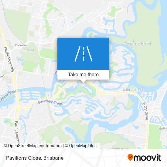 Pavilions Close map