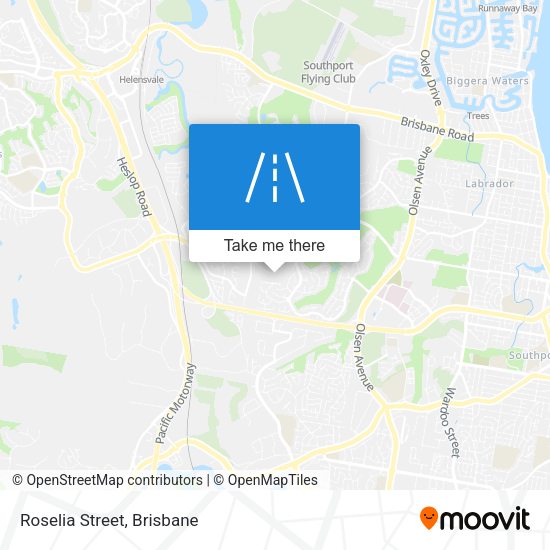 Roselia Street map