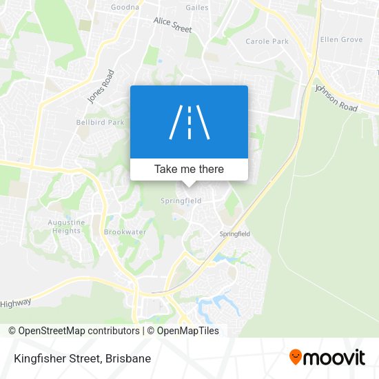 Kingfisher Street map