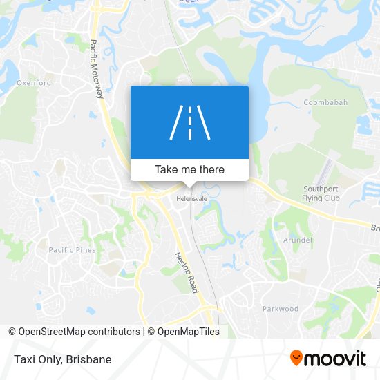 Taxi Only map