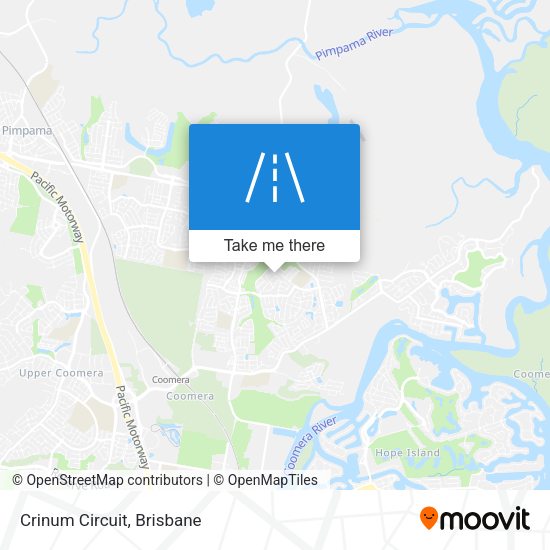 Crinum Circuit map
