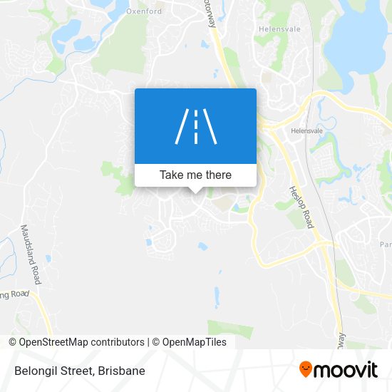 Belongil Street map