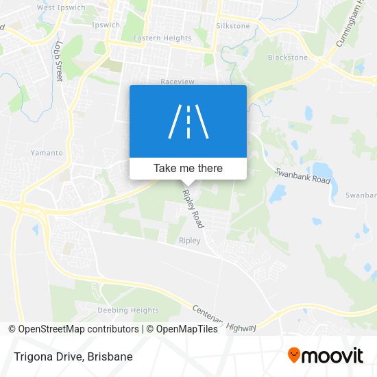 Trigona Drive map