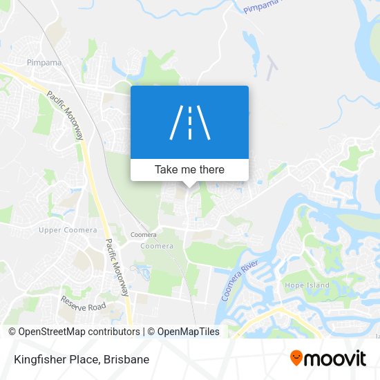 Kingfisher Place map