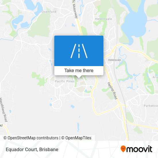 Equador Court map