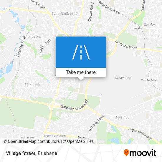 Village Street map
