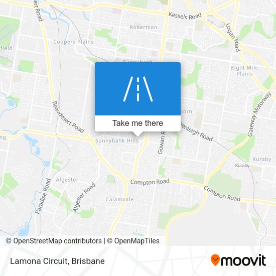 Lamona Circuit map