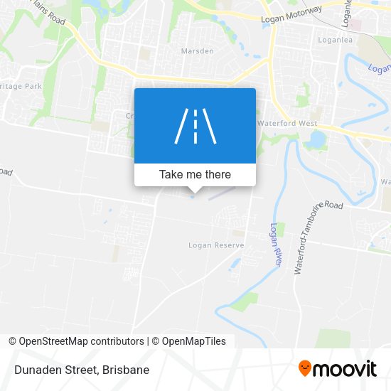 Dunaden Street map