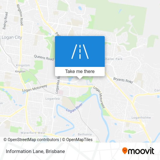 Information Lane map