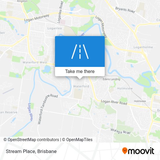 Stream Place map