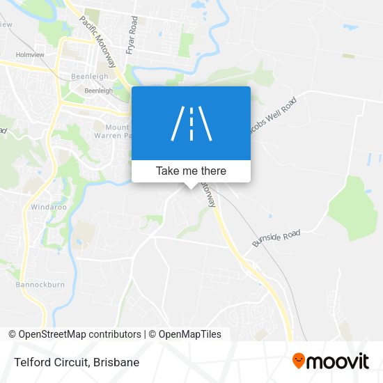 Telford Circuit map