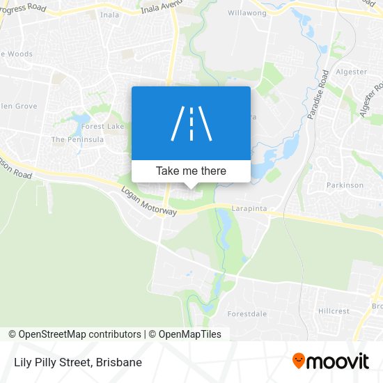 Lily Pilly Street map