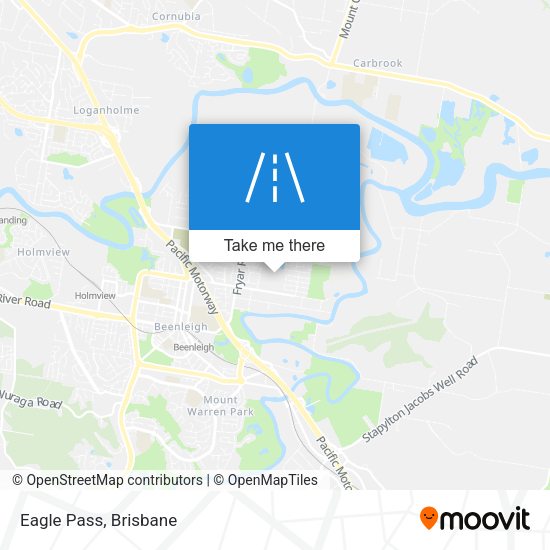 Eagle Pass map