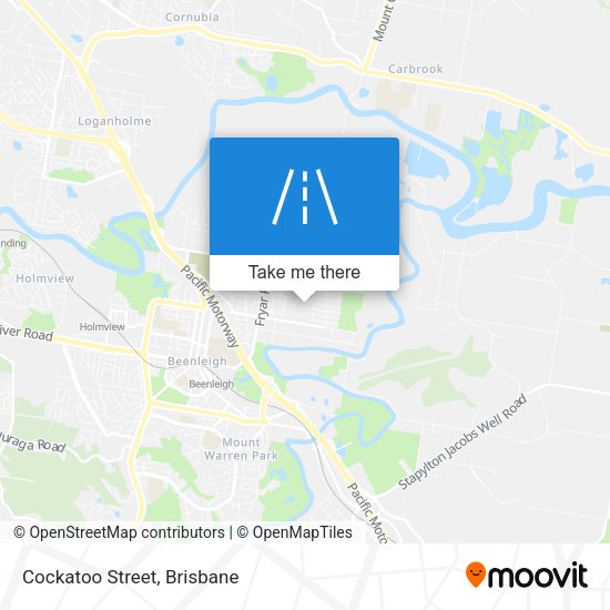 Cockatoo Street map