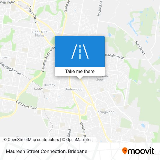 Maureen Street Connection map