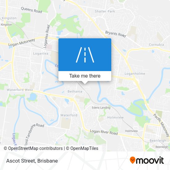 Ascot Street map