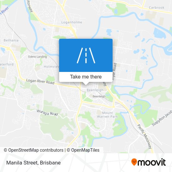 Manila Street map