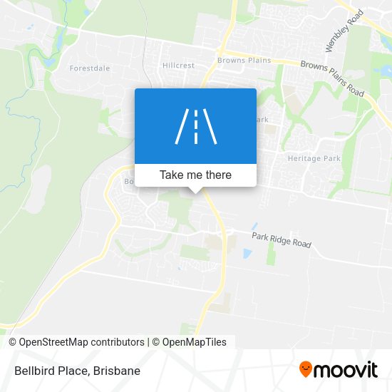Bellbird Place map