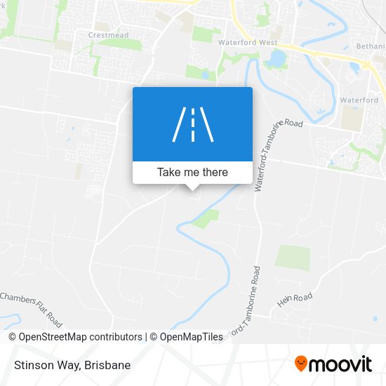Stinson Way map