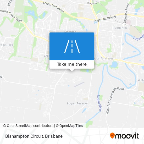 Bishampton Circuit map