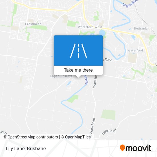 Lily Lane map