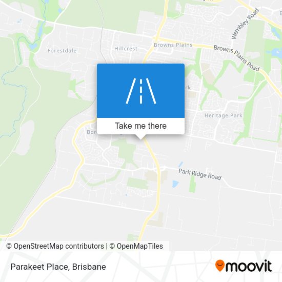 Parakeet Place map