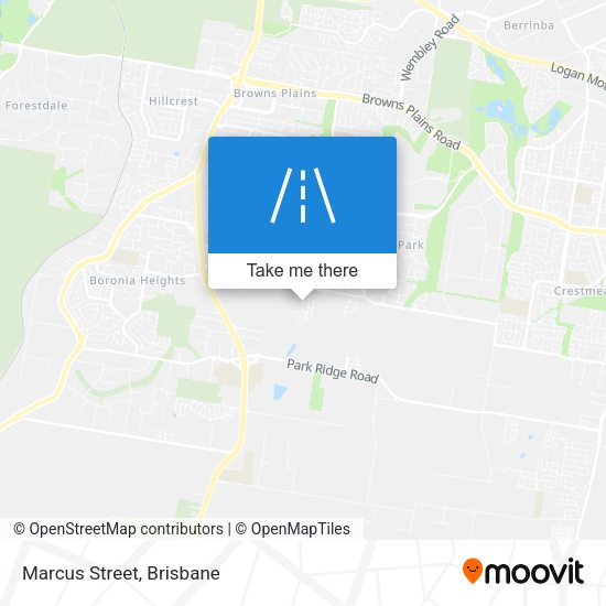 Marcus Street map