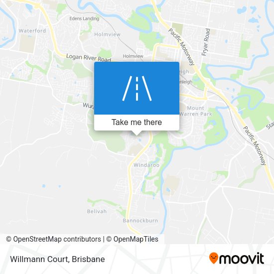 Willmann Court map