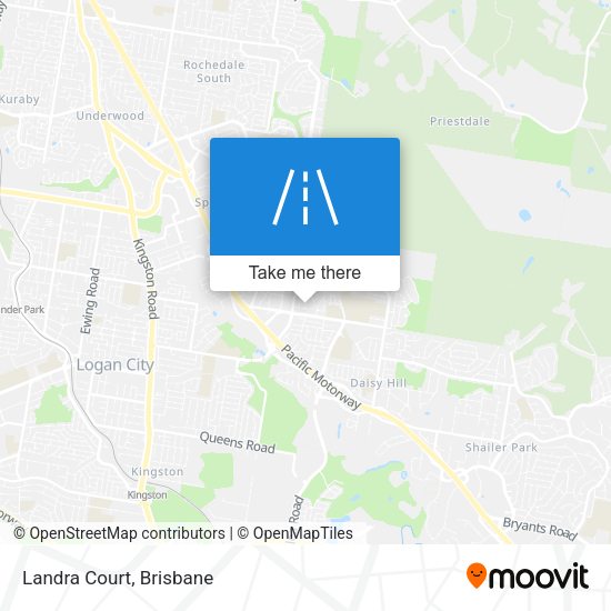 Landra Court map