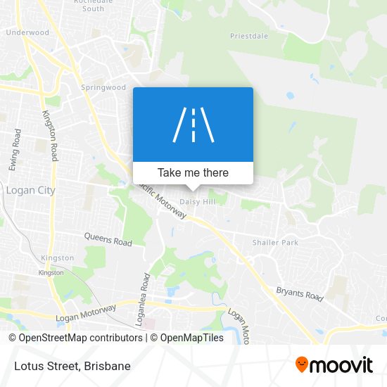 Lotus Street map